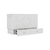 Keloyid Haimyy Solid Wood Frame Queen Murphy Bed Chest with Built-in Charger and Strong Drawer - 4 of 4