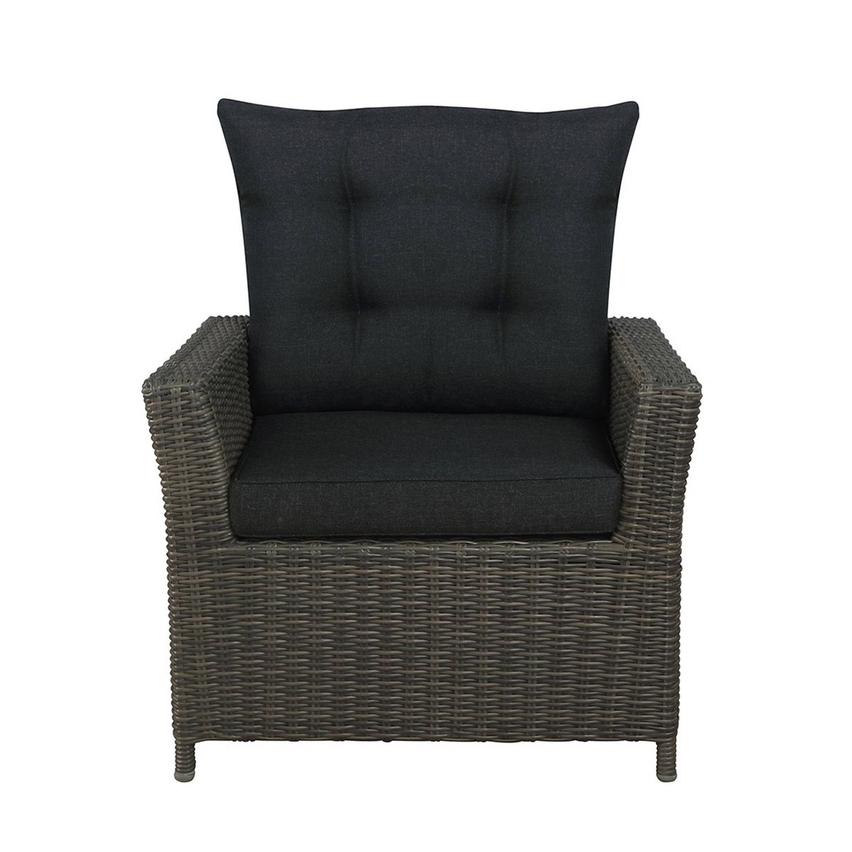 Asti 4pc Wicker Outdoor Set: Reclining Chairs & Ottomans, All-Weather, Rust-Proof - Alaterre Furniture - thumbnail 6
