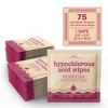 BASE LABORATORIES Hypochlorous Acid Wipes for Skin & Face - 75 Wipes | Maintain Clean & Healthy Skin - 2 of 4