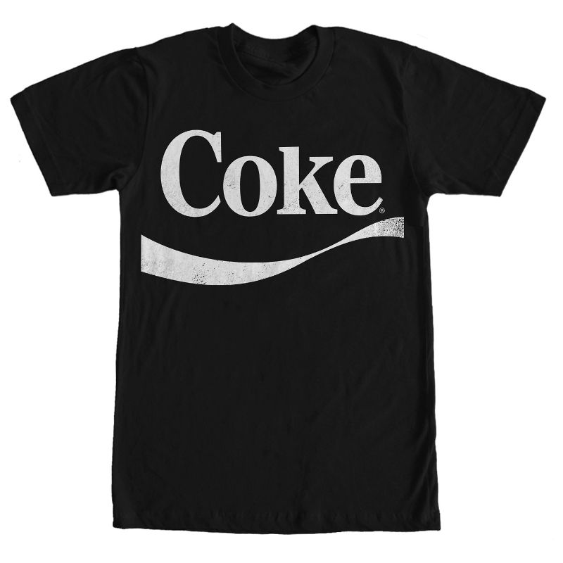Men's Coca Cola Simple Logo T-Shirt, 1 of 5
