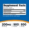 Nutricost Caffeine Capsules (200 MG) (500 Capsules) - 2 of 4