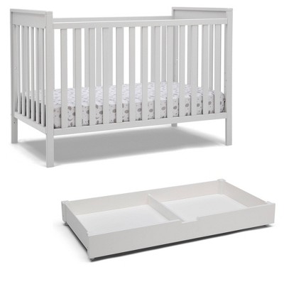 crib with trundle bed underneath