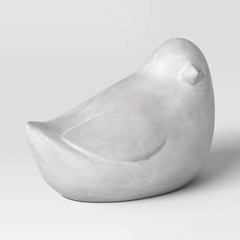 Cement Bird Outdoor Garden Figurine - Threshold™