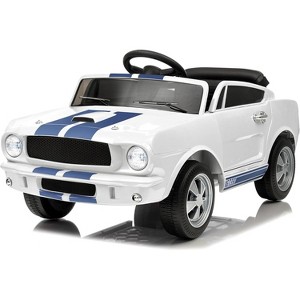 12V Ride on Licensed Shelby GT350, Battery Powered Ride on Toys for Toddlers with Remote Control, Ford Kids Electric Vehicle - 1 of 4