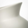 Sullivans 8.25" Matte Ivory Hourglass Vase, Ceramic - 4 of 4