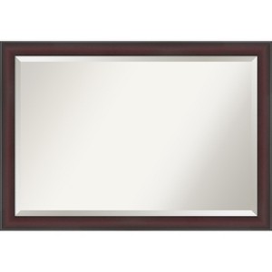 Amanti Art Grand Narrow Beveled Framed Bathroom Vanity Wall Mirror - 1 of 4