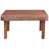 vidaXL Coffee Table Brown Solid mahogany wood Medium Durable - 2 of 4