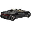 Bugatti W16 Mistral Black with Yellow Interior 1/18 Model Car by Top Speed - 4 of 4