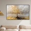 Art Remedy Tree of Golden Leaves Colorful Tree Art Framed - 2 of 4