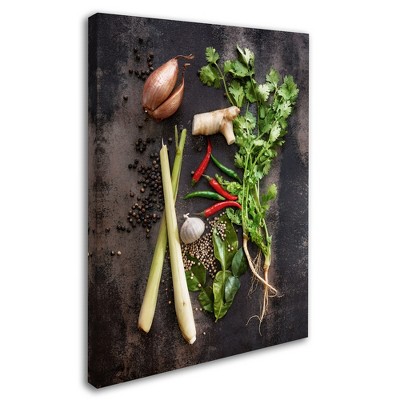 Trademark Fine Art -Johanna 'Vegetables' Canvas Art