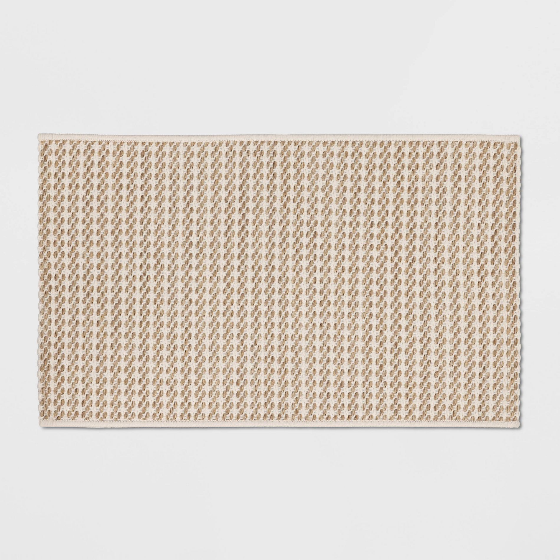 1'8"x2'10" Flat Kitchen Rug Natural - Threshold™