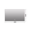 Keonjinn LED Backlit Bathroom Vanity Wall Mirror, 3 Color Temperatures Dimmable, Anti-Fog - 3 of 4
