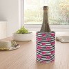 Little Arrow Design Co watercolor hearts on stripes Wine Chiller - Deny Designs - 2 of 2