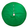 Kurt Adler 48-Inch Red Velvet with Green Trees Tree Skirt - 4 of 4