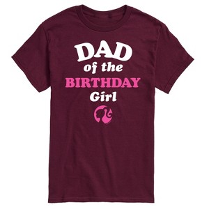 Men's - Barbie - Dad of The Birthday Girl Short Sleeve Graphic T-Shirt - 1 of 4