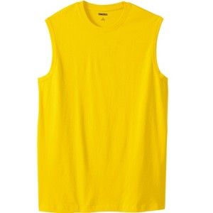 KingSize Men's Big & Tall Shrink-Less Lightweight Muscle T-Shirt - 1 of 4