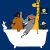 Boy's Design By Humans The pirate ship By radiomode T-Shirt - 2 of 4