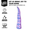 Joyfy 5 FT Halloween Inflatables Outdoor Decorations, Window Decor Inflatable Octopus Tentacle with Built-in LED for Halloween Yard Outdoor Decoration - 3 of 4