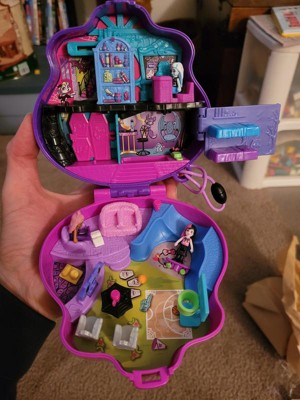 Polly Pocket Monster High Compact With 3 Micro Dolls & 10 Accessories 