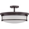 Quoizel Lighting Sailor 4 - Light Semi-Flush Mount in  Western Bronze - 3 of 4
