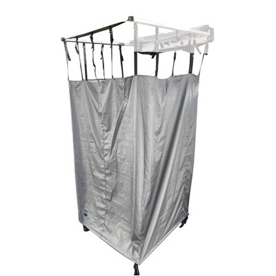 Overland Vehicle Systems Nomadic Truck/RV/Car Side Camping Travel Trailer Shower Room Bathroom Privacy Screen with Travel Case