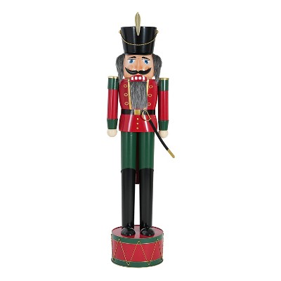Cesicia Classic Iron Nutcracker for Christmas Decor