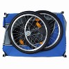 VASIP Large Dog Pet Bike Trailer ,66LB Capacity All-Terrain Pet Carrier, Folding Steel Frame for Cycling, Jogging & Camping,Gray+Blue - 4 of 4