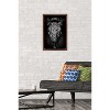 Trends International Jim Baldwin - Carved Faith Skull Framed Wall Poster Prints - 2 of 4