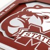 NCAA Mississippi State Bulldogs 3D Logo Series Wall Art - 12"x12" - 4 of 4