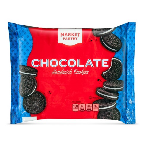 Chocolate Creme Cookies 14 3oz Market Pantry Target