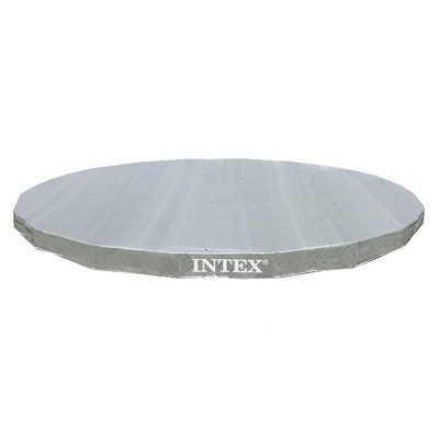 Intex 28041E UV Resistant Deluxe Debris Pool Cover for 18-Foot Intex Ultra Frame Round Above Ground  Swimming Pools with Drain Holes