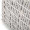 PAGED Modern Handwoven Pouf Ottoman, Chic Home Decor Multi-Functional Footstool, Stylish Striped Design for Living Room - 4 of 4