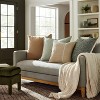 Herringbone with Frayed Edges Throw Pillow - Threshold™ designed with Studio McGee - image 2 of 4