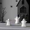 3pc Ceramic Mantle Ghost Decorative Accent Sets - Hyde and EEK! Boutique™ - 2 of 3