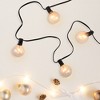 Northlight G50 Globe Christmas Light Set - Clear - 9' Black Wire -10ct - 2 of 4
