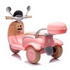 Whisen Kids Ride On Level Up Two-Seater Motorcycle, Portable Storage Hooks & Oversized Trunk, Gift For Kids 3-6 - 3 of 4