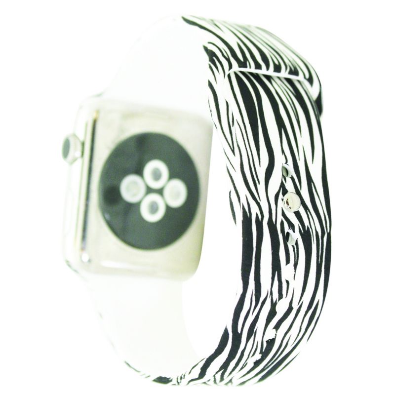 Olivia Pratt Printed Silicone Apple Watch Band, 6 of 11