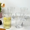 FONTOI Set of 4 DOF 12oz Oval Halo Tritan Glasses Drinking, BPA Free Cocktail Glasses, Drinkware Set, Plastic Water Tumblers - 2 of 4