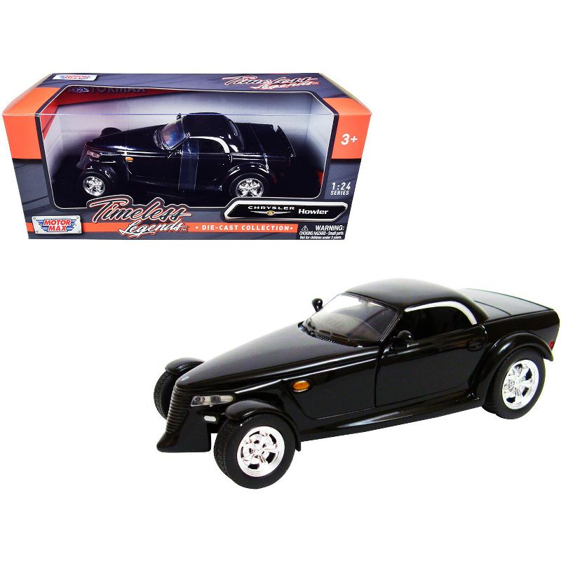 Chrysler Howler Concept Black "Timeless Legends" 1/24 Diecast Model Car by Motormax, 1 of 5
