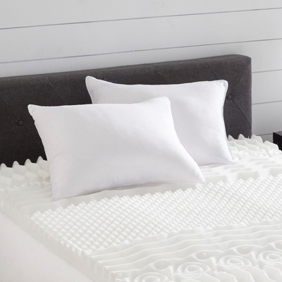 BrylaneHome Dual Support Memory Foam Pillow