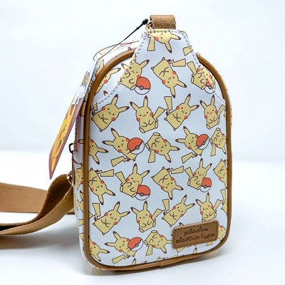 Pokémon Electric Type Pikachu Print Sling Bag