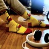 Musical Heartbeat Socks (Men's Sizes Adult Large) from the Sock Panda - 2 of 4