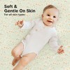 KeaBabies Mini Crib Sheets for Baby Girls, Boys, 2-Pack Soothe Pack and Play Sheets Fitted, Organic Pack N Play Mattress Sheet - 4 of 4