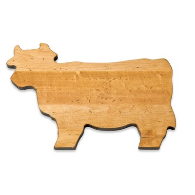 JK Adams Novelty Cow Shaped 14 x 20 Inch Cutting Board