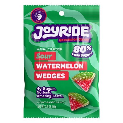JOYRIDE Sour Candy Watermelon Wedges - 3.5oz