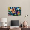 Art Remedy Relaxing Lion Tropical Jungle Animals Wall Art Unframed - 2 of 4