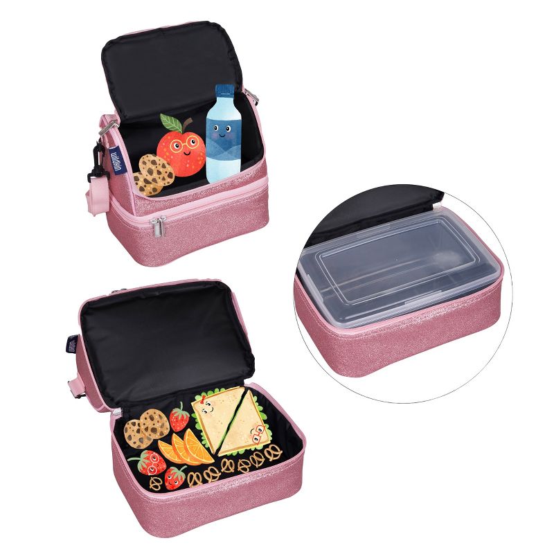 Wildkin Two Compartment Lunch Bag for Kids, 4 of 9