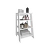 SEVOBAL Utility Storage Shelves Vertical Cabinet with Four Open Shelves for Living Room Bedroom or Office, White, 16.9"*17.3"*29.7" - 2 of 4