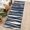 Washable Modern Rug Non Slip Low Pile Rug Soft Contemporary Throw Floor Cover Foldable Indoor Carpet for Living Room Bedroom Playroom Nursery - 4 of 4