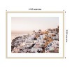 Amanti Art Oia Sunset Dreams Santorini by Bella Eve Wood Framed Wall Art Print - 3 of 4